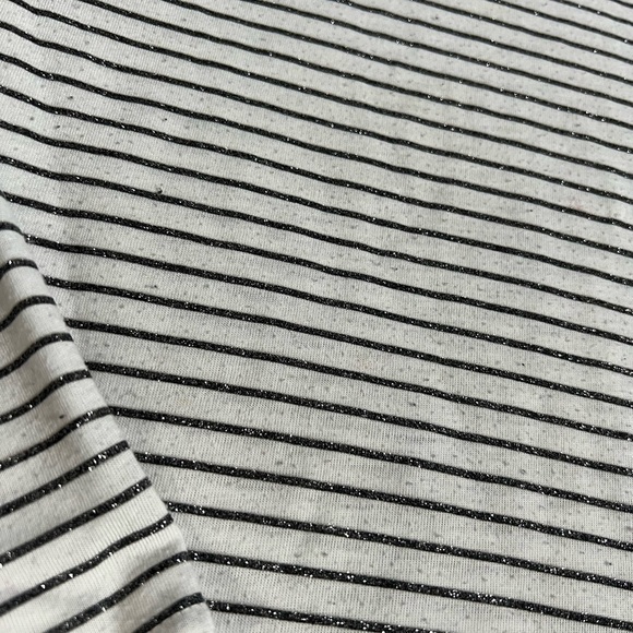 Primark Kids Black and White Striped Long Sleeve Tee - Picture 3 of 5